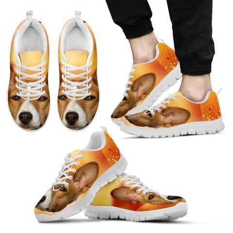 Basenji Dog Print Running Shoe For Men-Free Shipping-Paww-Printz-Merchandise