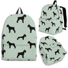 Miniature Schnauzer Dog Print Backpack-Express Shipping-Paww-Printz-Merchandise