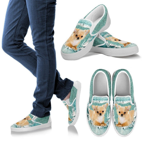 Cute Chihuahua Dog Print Slip Ons For Women-Express Shipping-Paww-Printz-Merchandise