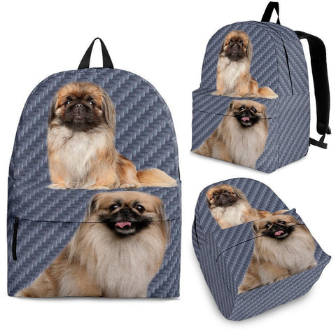 Pekingese Dog Print Backpack-Express Shipping-Paww-Printz-Merchandise