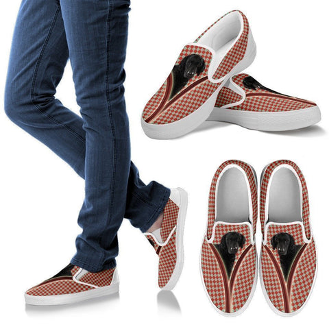 Curly Coated Retriever Dog Print Slip Ons For Women-Express Shipping-Paww-Printz-Merchandise