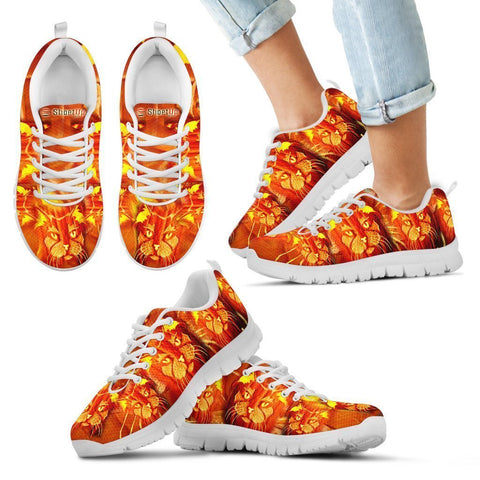 Maine Coon Cat (Halloween)-Kid's Running Shoes-Free Shipping-Paww-Printz-Merchandise