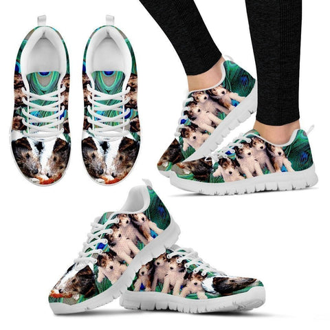 Wire Fox Terrier-Dog Running Shoes For Women-Free Shipping-Paww-Printz-Merchandise