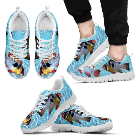 Ram Cichlid Fish Running Shoes For Men-Free Shipping Limited Edition-Paww-Printz-Merchandise