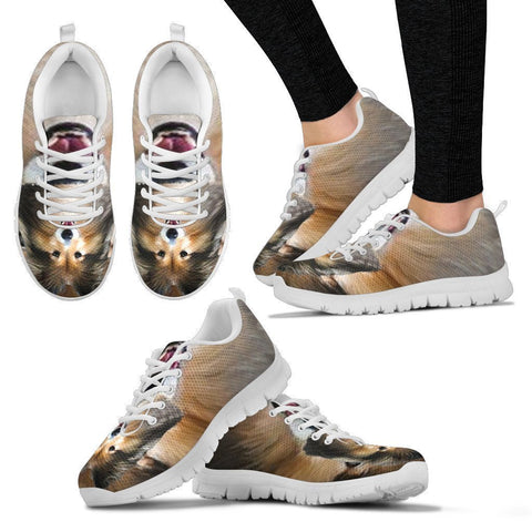 Amazing Shetland Sheepdog-Women's Running Shoes-Free Shipping-Paww-Printz-Merchandise
