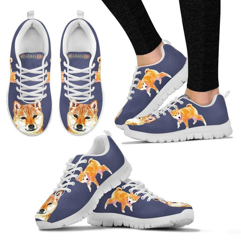 Amazing Shiba Inu Dog-Women's Running Shoes-Free Shipping-Paww-Printz-Merchandise