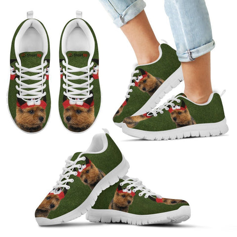 Norwich Terrier Halloween Print Running Shoes For Kids-Free Shipping-Paww-Printz-Merchandise