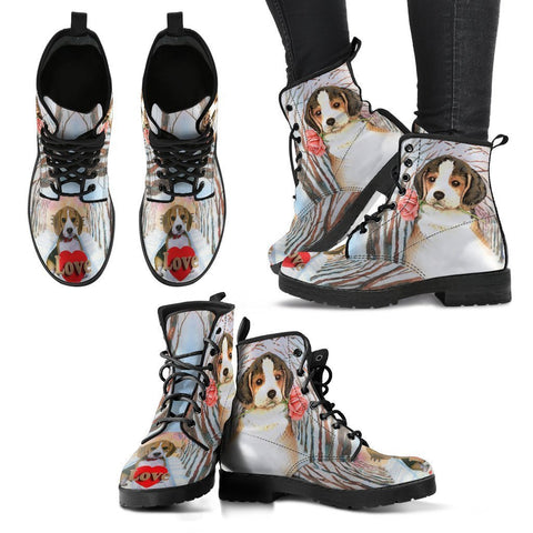 Valentine's Day Special-Beagle Dog Print Boots For Women-Free Shipping-Paww-Printz-Merchandise