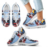 Amazing Boston Terrier Halloween Print Sneakers For Kids- Free Shipping-Paww-Printz-Merchandise