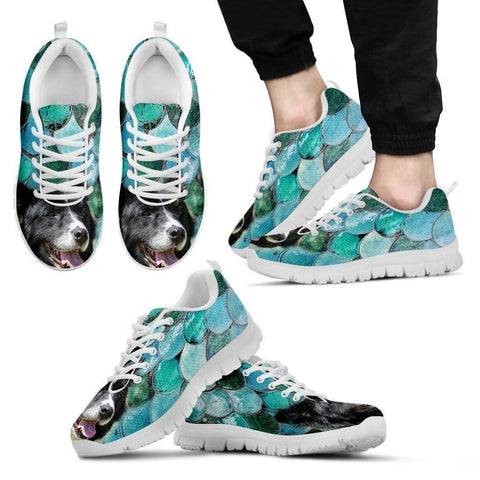 Border Collie-Dog Running Shoe For Men-Free Shipping Limited Edition-Paww-Printz-Merchandise