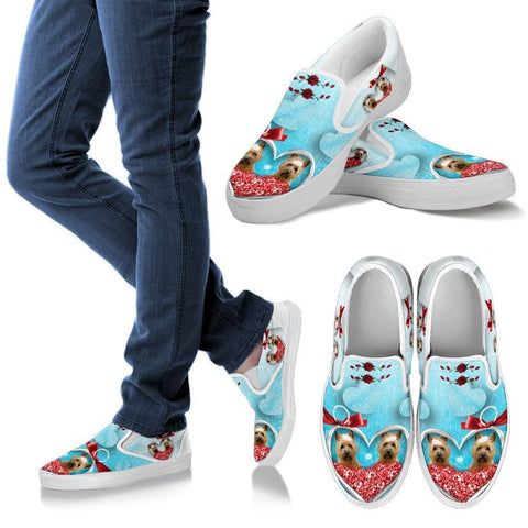 Valentine's Day Special-Cairn Terrier Print Slip Ons For Women-Free Shipping-Paww-Printz-Merchandise
