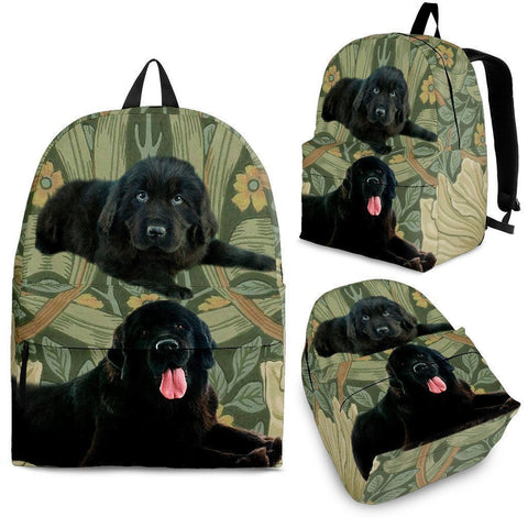 Newfoundland Dog Print Backpack-Express Shipping-Paww-Printz-Merchandise