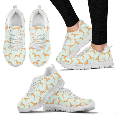 Vizsla Dog Pattern Print Sneakers For Women- Express Shipping-Paww-Printz-Merchandise