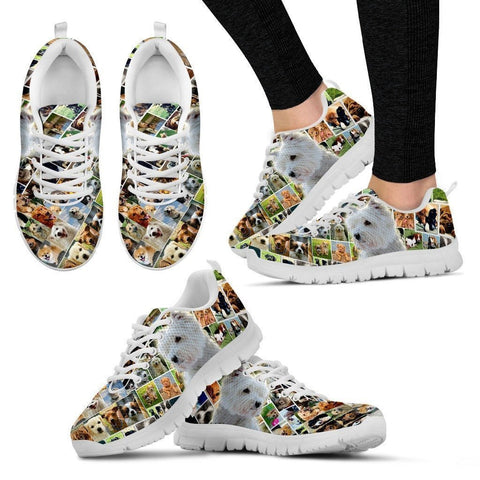 Lovely West Highland White Terrier Print-Running Shoes For Women-Express Shipping-Paww-Printz-Merchandise