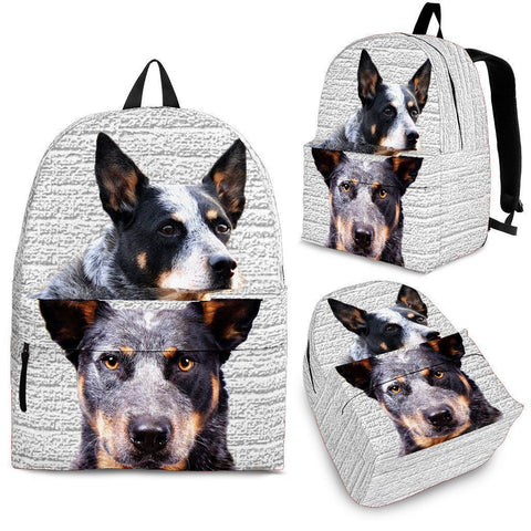 Australian Cattle Dog Print Backpack-Express Shipping-Paww-Printz-Merchandise