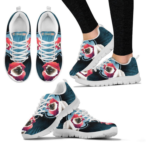 Birman Cat (Halloween) Print-Running Shoes For Women/Kids-Free Shipping-Paww-Printz-Merchandise