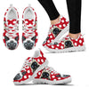 Balinese Cat Christmas Running Shoes For Women- Free Shipping-Paww-Printz-Merchandise