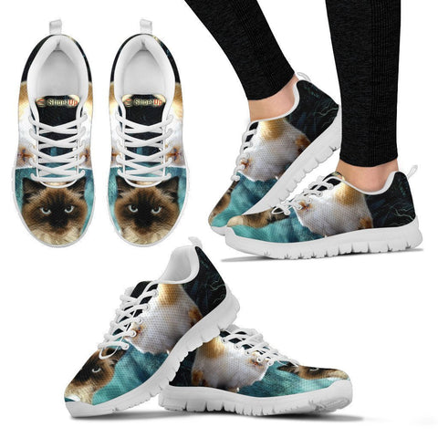Himalayan Cat (Halloween) Print-Running Shoes For Women/Kids-Free Shipping-Paww-Printz-Merchandise