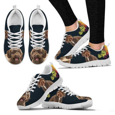 Spanish Water Dog Print Running Shoes For Women-Free Shipping-Paww-Printz-Merchandise