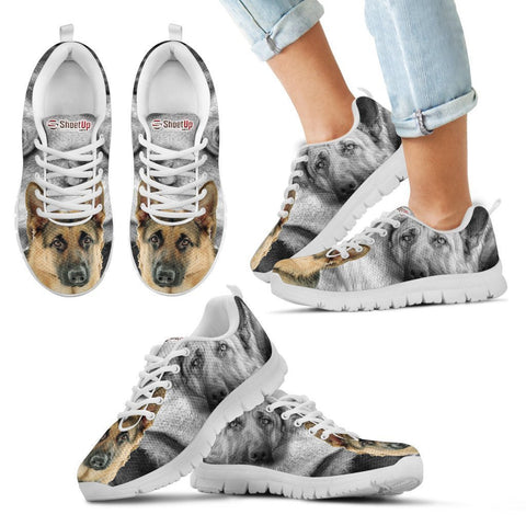 Amazing German Shepherd Print Sneakers For Kids- Free Shipping-Paww-Printz-Merchandise