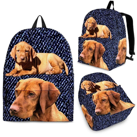 Vizsla Dog Print BackPack - Express Shipping-Paww-Printz-Merchandise
