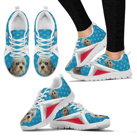 Dandie Dinmont Terrier Print Running Shoes For Women-Free Shipping-Paww-Printz-Merchandise