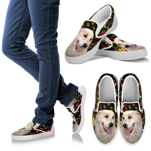 Aidi(Atlas Mountain) Dog Print Slip Ons For Women-Express Shipping-Paww-Printz-Merchandise