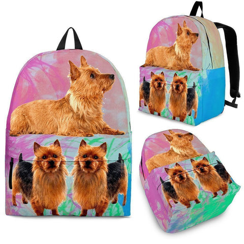 Australian Terrier Dog Print Backpack-Express Shipping-Paww-Printz-Merchandise