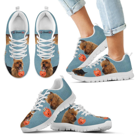 Australian Terrier Halloween Print Running Shoes For Kids-Free Shipping-Paww-Printz-Merchandise