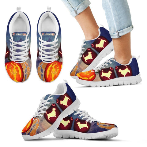 Basset Hound Halloween-Running Shoes For Women And Kids-Free Shipping-Paww-Printz-Merchandise