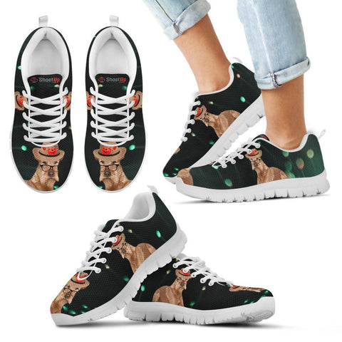 Irish Terrier Halloween Print Running Shoes For Kids/Women-Free Shipping-Paww-Printz-Merchandise