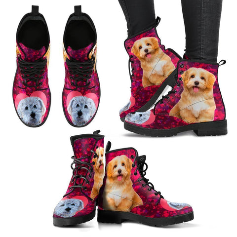 Valentine's Day Special-Havanese Dog Print Boots For Women-Free Shipping-Paww-Printz-Merchandise