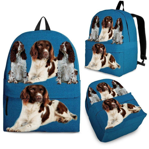 English Springer Spaniel Dog Print Backpack-Express Shipping-Paww-Printz-Merchandise