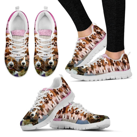 Basset Hound Group-Dog Shoes For Women-Free Shipping-Paww-Printz-Merchandise
