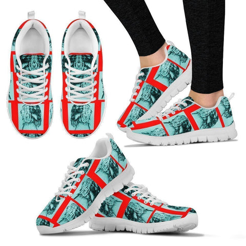 Saluki Dog Pattern Print Sneakers For Women- Express Shipping-Paww-Printz-Merchandise