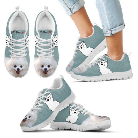 Pomeranian Halloween Print Running Shoes For Kids/Women-Free Shipping-Paww-Printz-Merchandise