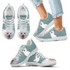 Pomeranian Halloween Print Running Shoes For Kids/Women-Free Shipping-Paww-Printz-Merchandise