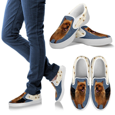 Australian Terrier Print Slip Ons For Women-Express Shipping-Paww-Printz-Merchandise