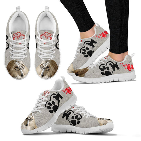 Valentine's Day Special-Afghan Hound Print Running Shoes For Women-Free Shipping-Paww-Printz-Merchandise