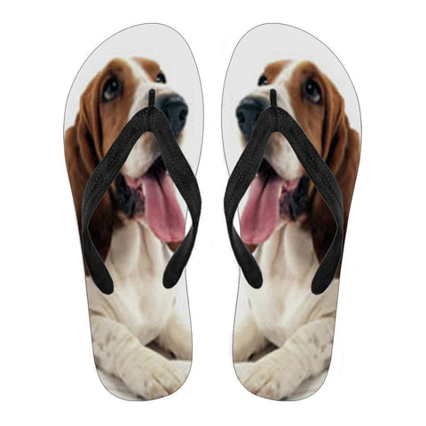 Basset Hound Women FlipFlops - Free Shipping-Paww-Printz-Merchandise
