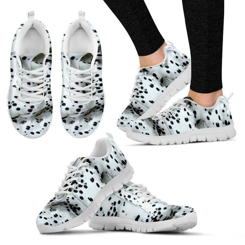 Dalmatians Dog Print Running Shoe (Men And Women)- Free Shipping-Paww-Printz-Merchandise