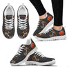 Basenji Halloween Print Running Shoes For Kids/Women- Free Shipping-Paww-Printz-Merchandise