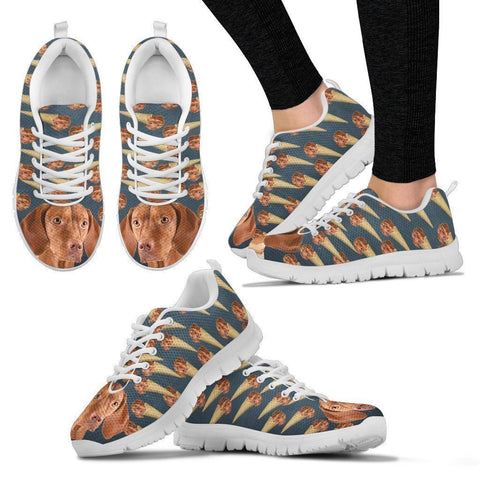 Ice Vizsla Dog Print Running Shoes For Women-Free Shipping-Paww-Printz-Merchandise