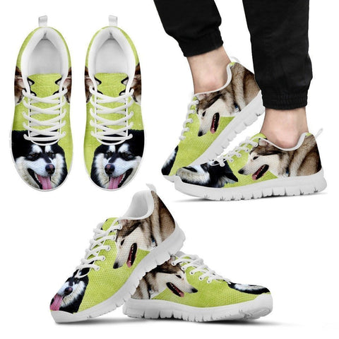 Alaskan Malamute Running Shoes For Men-Free Shipping Limited Edition-Paww-Printz-Merchandise