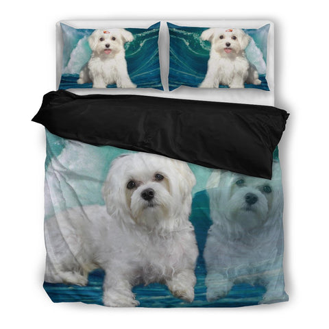 Cute Maltese Bedding Set-Free Shipping