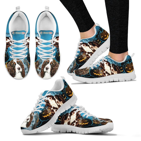 English Springer Spaniel Halloween-Running Shoes For Women And Kids-Free Shipping-Paww-Printz-Merchandise