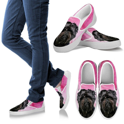 Affenpinscher Print Slip Ons For Women- Express Shipping-Paww-Printz-Merchandise