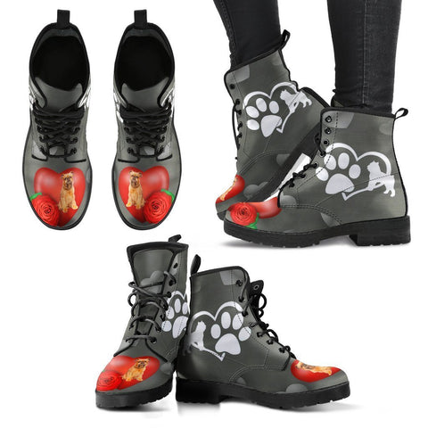 Valentine's Day Special-Brussels Griffon Print Boots For Women-Free Shipping-Paww-Printz-Merchandise