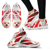 Bichon Frise Halloween Print Running Shoes For Women- Free Shipping-Paww-Printz-Merchandise