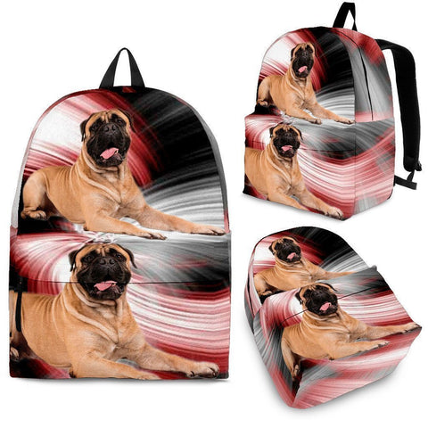 English Mastiff Dog Print Backpack-Express Shipping-Paww-Printz-Merchandise